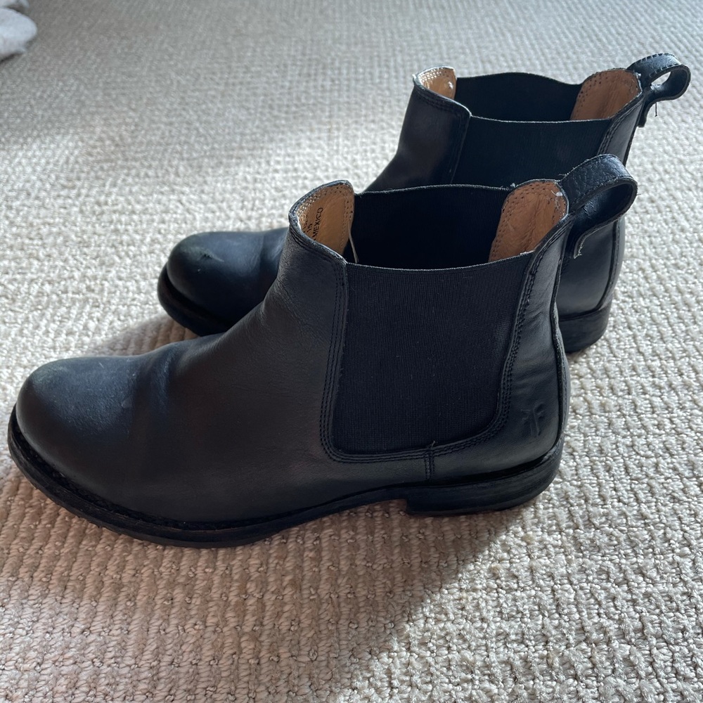 Black Frye Ankle Boots